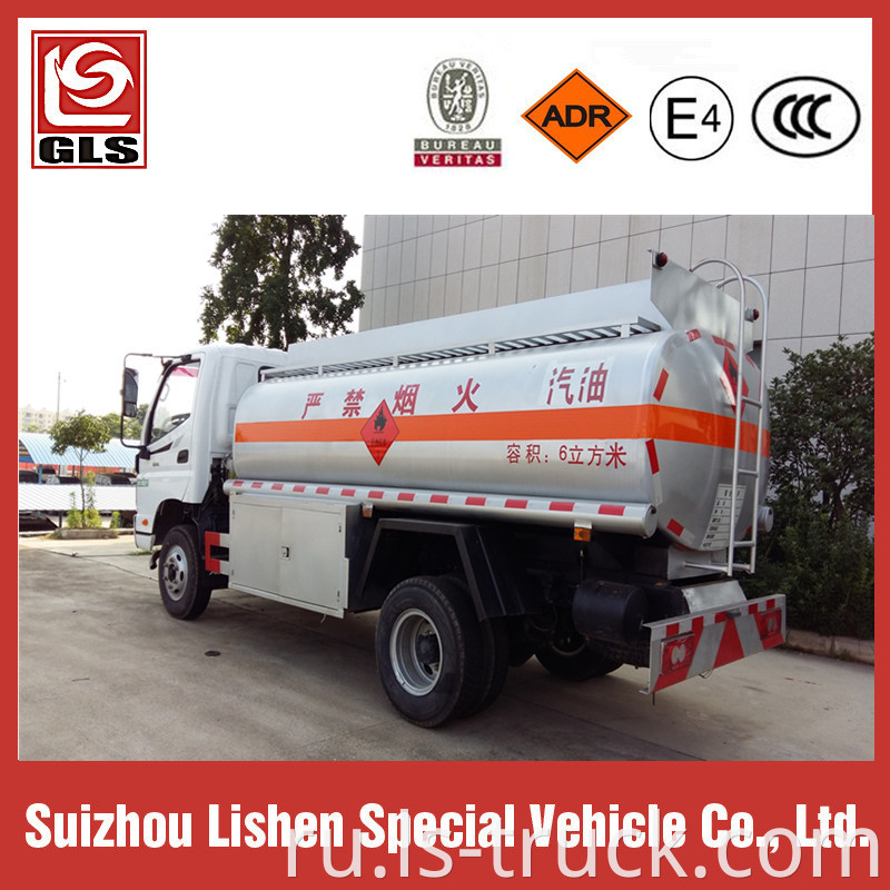 Foton Oil Transport Fuel Tank Truck